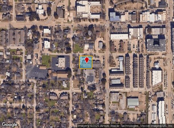  220 Elm St, Lewisville, TX Parcel Map