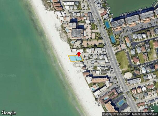  17622 Lee Ave, Redington Shores, FL Parcel Map
