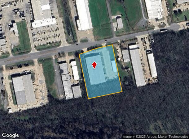  5000 Hazel Jones Rd, Benton, LA Parcel Map