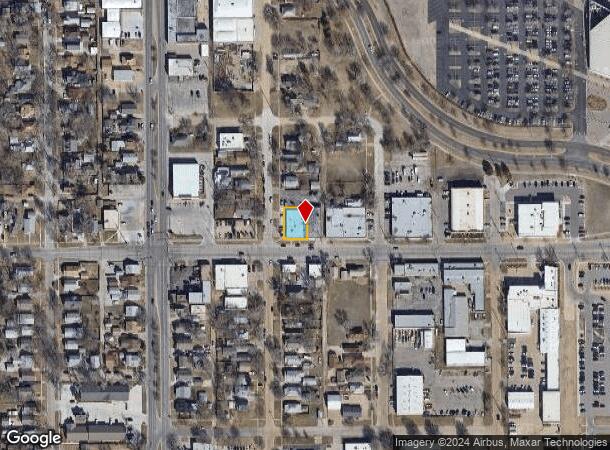  404 N Walnut St N, Wichita, KS Parcel Map