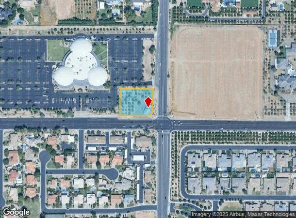  3544 E Brown Rd, Mesa, AZ Parcel Map