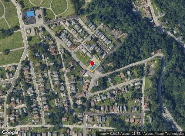  2349 Vondera St, Homestead, PA Parcel Map