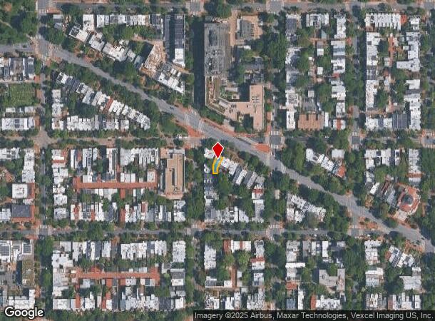  709 Massachusetts Ave Ne, Washington, DC Parcel Map