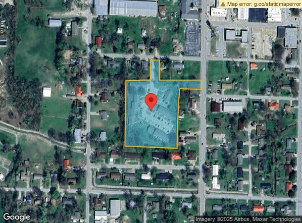  107 W 3Rd St, Green Forest, AR Parcel Map