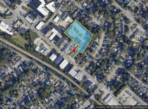  1555 Delaware Ave, Lexington, KY Parcel Map