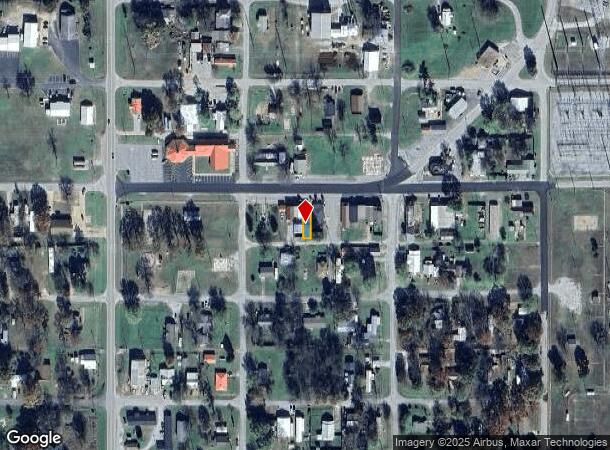 165 W Cherokee Ave, Langley, OK Parcel Map