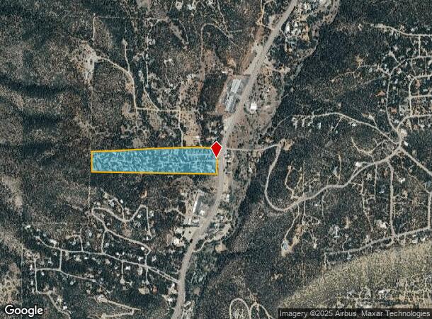  12145 N Highway 14, Cedar Crest, NM Parcel Map