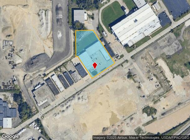  21721 Tungsten Rd, Euclid, OH Parcel Map