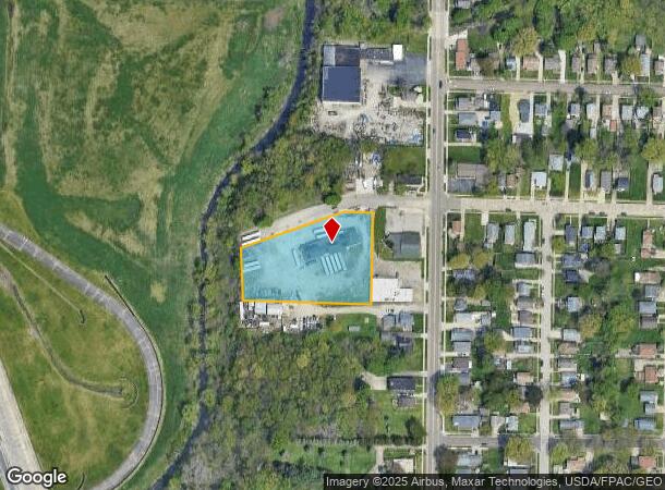 1760 Springfield Center Rd, Akron, OH Parcel Map