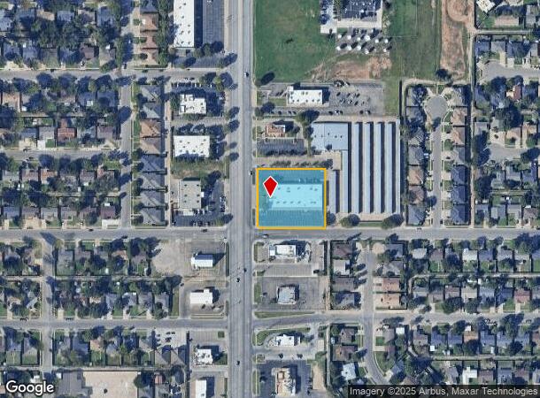  7619 University Ave, Lubbock, TX Parcel Map