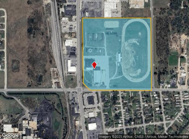 1320 N Mitchell St, Cadillac, MI Parcel Map