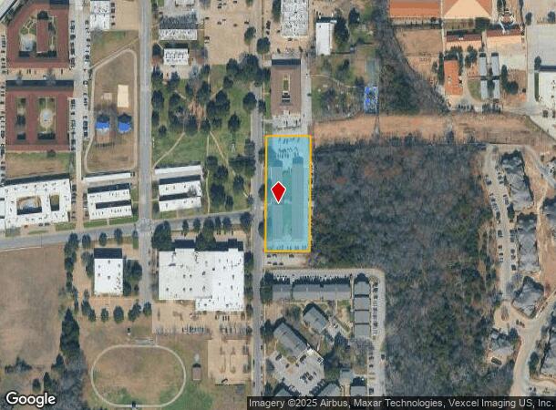 3522 Conway St, Dallas, TX Parcel Map