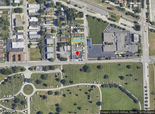  10 N Elm St, Hillside, IL Parcel Map