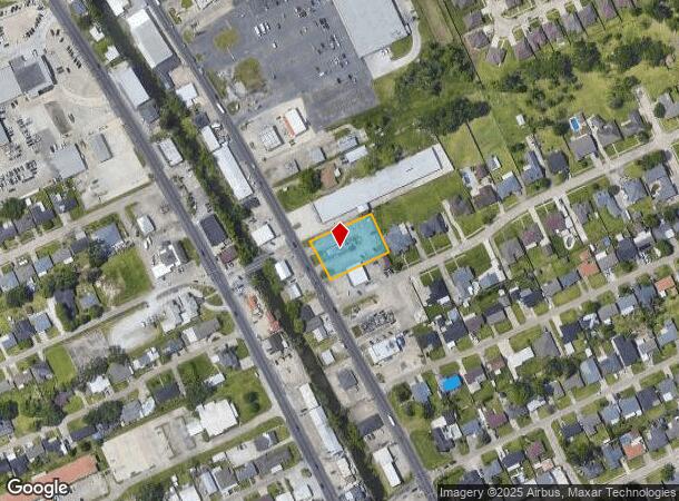 6489 W Park Ave, Houma, LA Parcel Map
