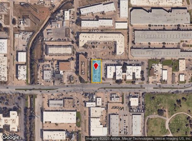  2611 Walnut Hill Ln, Dallas, TX Parcel Map