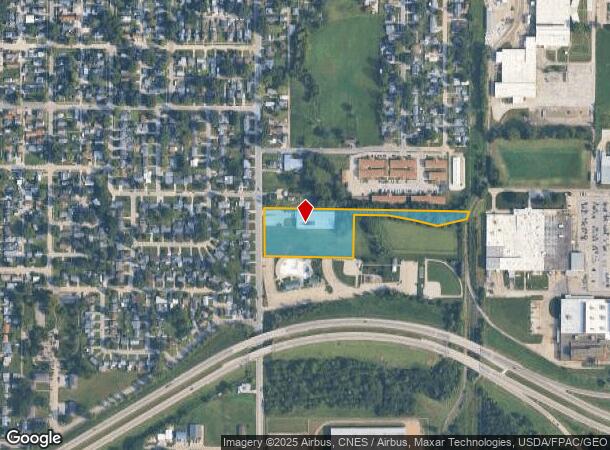 506 W Burlington Ave, West Burlington, IA Parcel Map