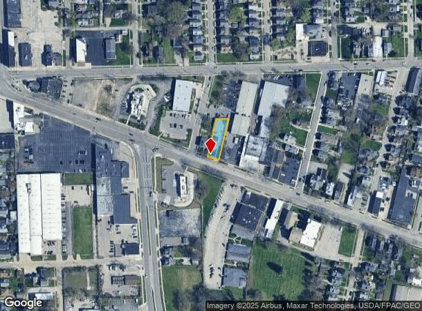  734 Phillips Ave, Toledo, OH Parcel Map