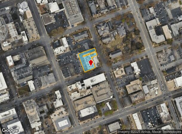 1321 Lady St, Columbia, SC Parcel Map