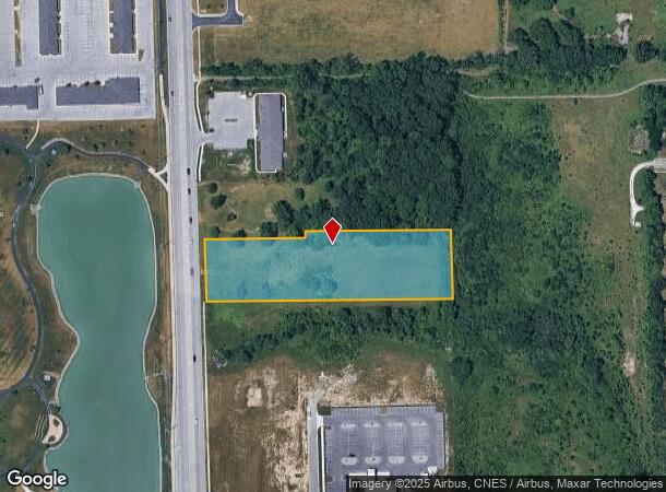 10908 Diebold Rd, Fort Wayne, IN Parcel Map
