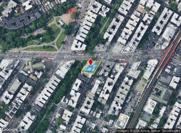  50 W Fordham Rd, Bronx, NY Parcel Map