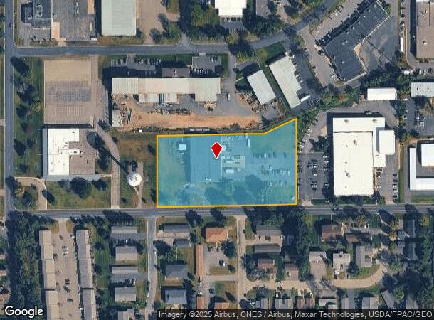 1421 Hanley Rd, Hudson, WI Parcel Map