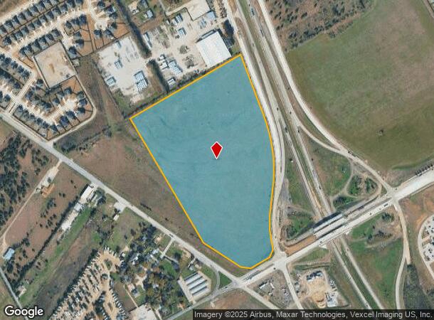  1421 S Main St, Cleburne, TX Parcel Map