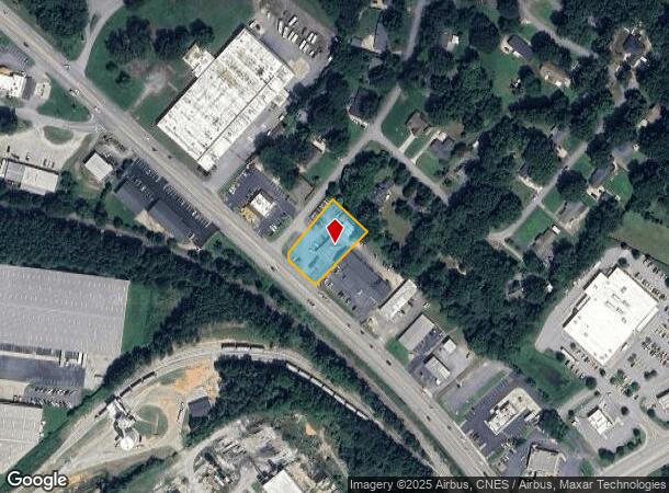  1034 Ne Main St, Simpsonville, SC Parcel Map