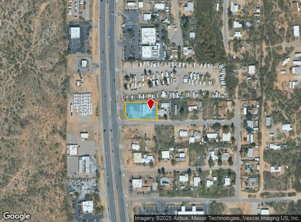 16054 N Oracle Rd, Tucson, AZ Parcel Map