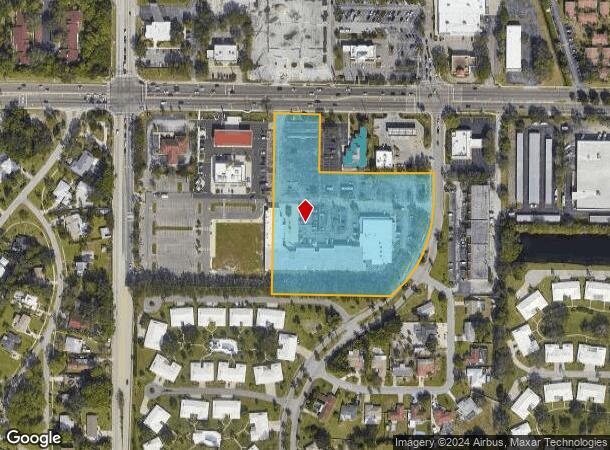  7421-7461 Manatee Ave W, Bradenton, FL Parcel Map