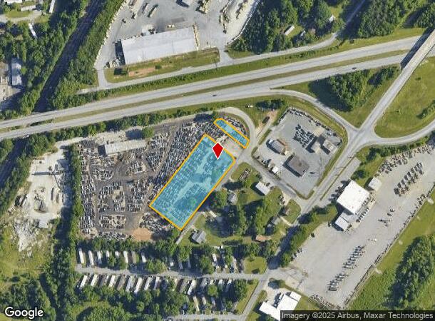  5649 Clayton St, High Point, NC Parcel Map