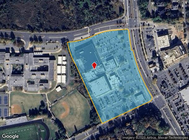  10400 Old Georgetown Rd, Bethesda, MD Parcel Map