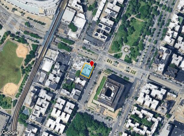  865 Walton Ave, Bronx, NY Parcel Map