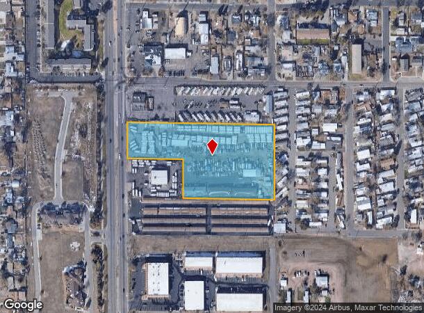  8970 Federal Blvd, Denver, CO Parcel Map