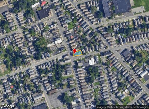  1151 Crane St, Schenectady, NY Parcel Map