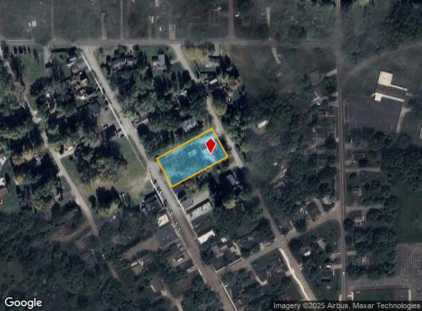 13530 Walnut St, Bath, MI Parcel Map