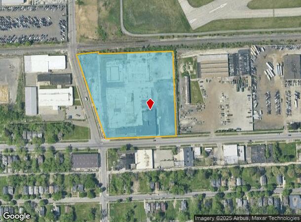 8611 Grinnell St, Detroit, MI Parcel Map