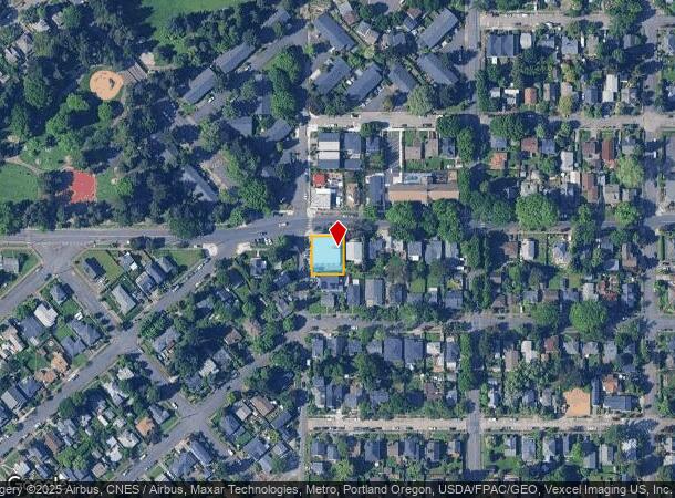 1308 Ne Dekum St, Portland, OR Parcel Map