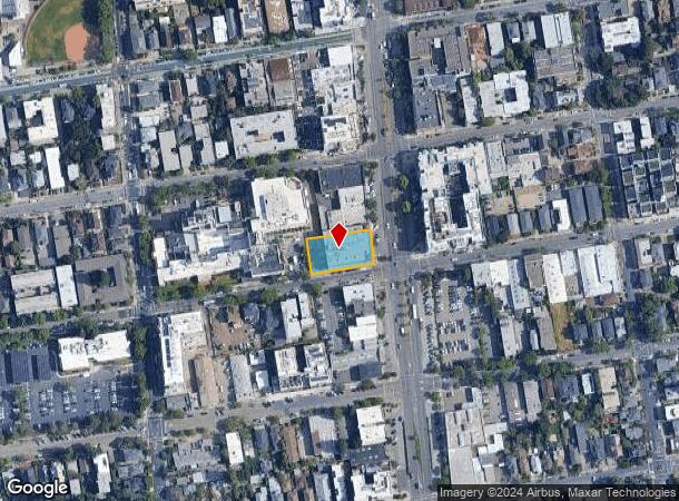  2484 Shattuck Ave, Berkeley, CA Parcel Map