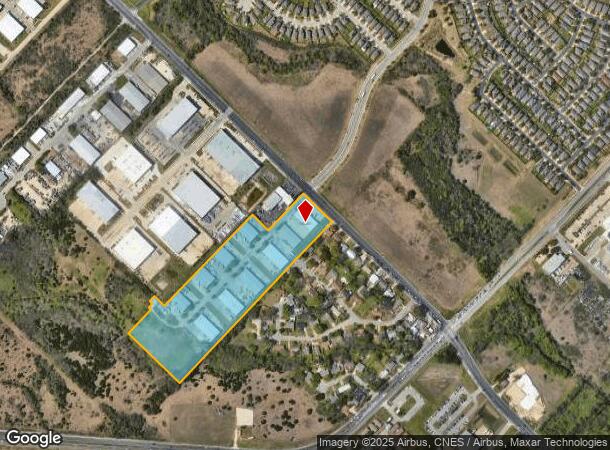 7305 Burleson Rd, Austin, TX Parcel Map