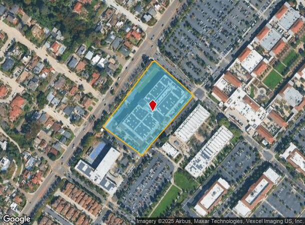 2277 Rosecrans St, San Diego, CA Parcel Map