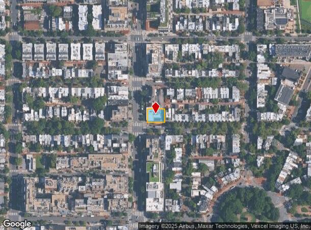  1601 14Th St Nw, Washington, DC Parcel Map