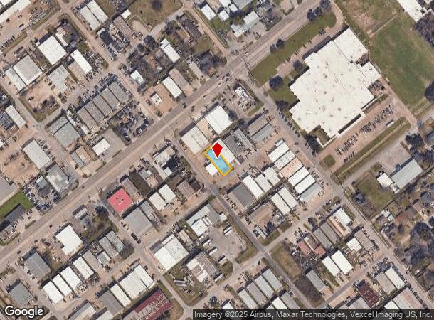  1213 Illinois St, South Houston, TX Parcel Map