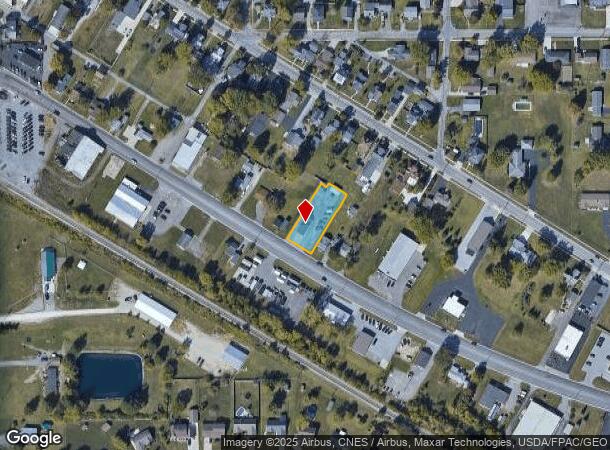 215 E Kiracofe Ave, Lima, OH Parcel Map