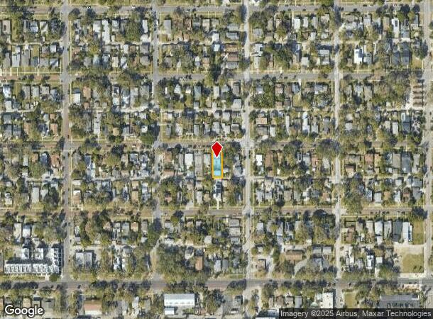  2420 Burlington Ave N, Saint Petersburg, FL Parcel Map