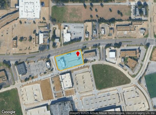  3502 W Camp Wisdom Rd, Dallas, TX Parcel Map