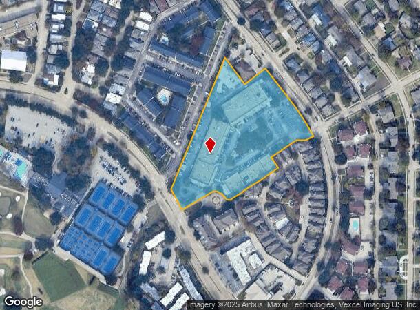  2701 Custer Pkwy, Richardson, TX Parcel Map