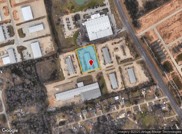  620 Aurora Business Park Dr, Conroe, TX Parcel Map