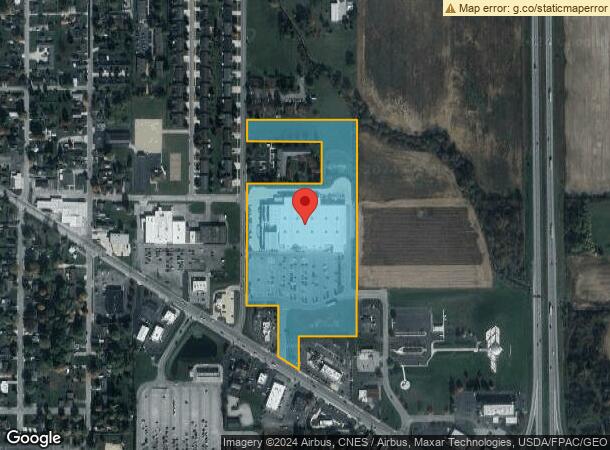  1340 Bellefontaine St, Wapakoneta, OH Parcel Map