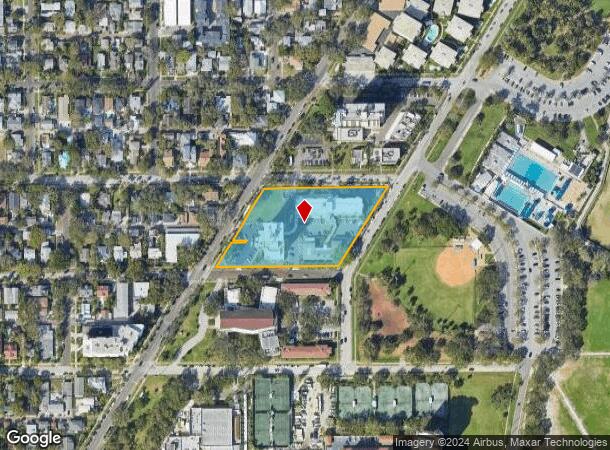  830 N Shore Dr Ne, Saint Petersburg, FL Parcel Map