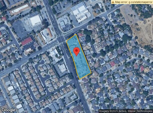  1260 Piedmont Rd, San Jose, CA Parcel Map